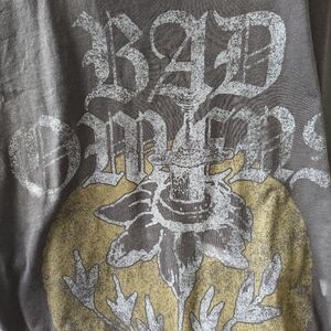 Bad omens t shirt dress